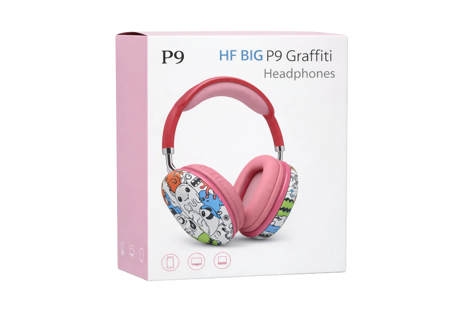 HF P9 Graffiti Kabelsiz Qulaqlıq