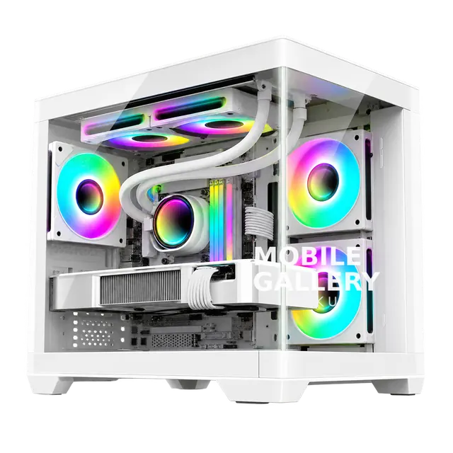 HY TY M-ATX Aquarium Case White