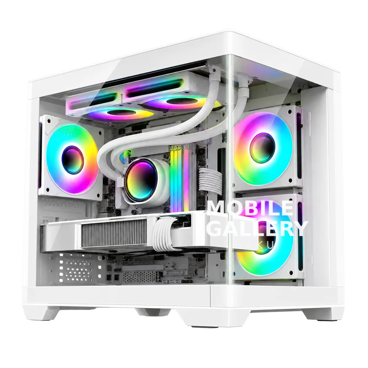 HY TY M-ATX Aquarium Case White