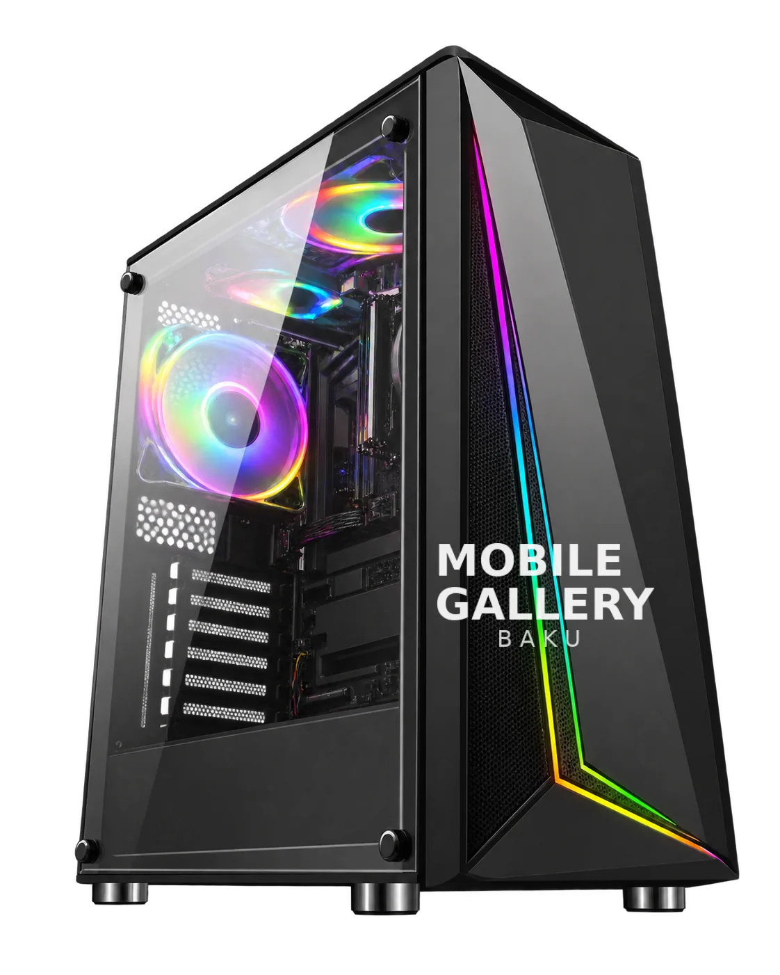 Hestart Blade ATX Gaming Case Black