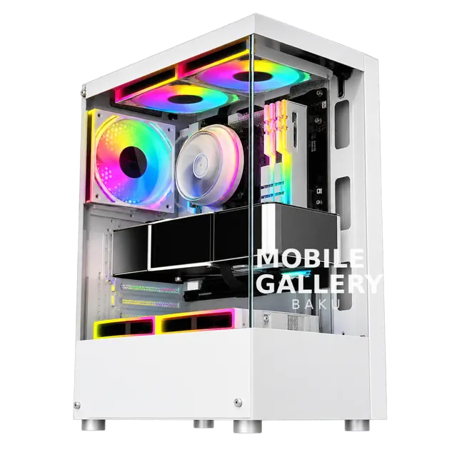 Ruix SE ATX Aquarium Case White