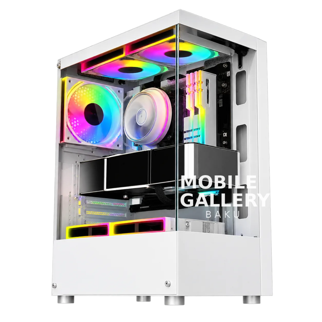 Ruix SE ATX Aquarium Case White
