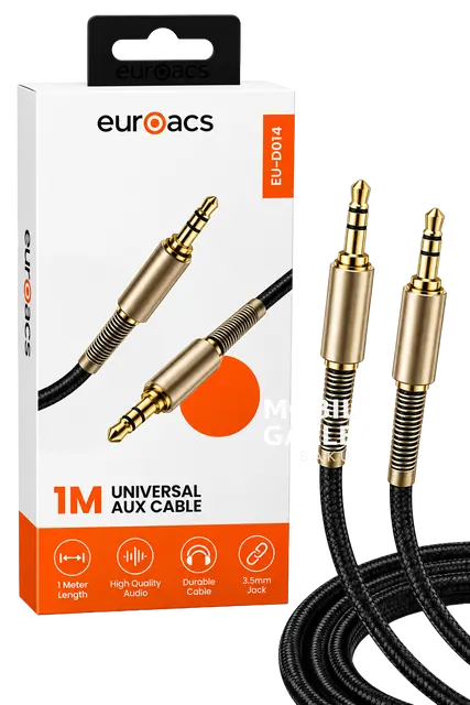 Euroacs Aux Cable Universal 1M