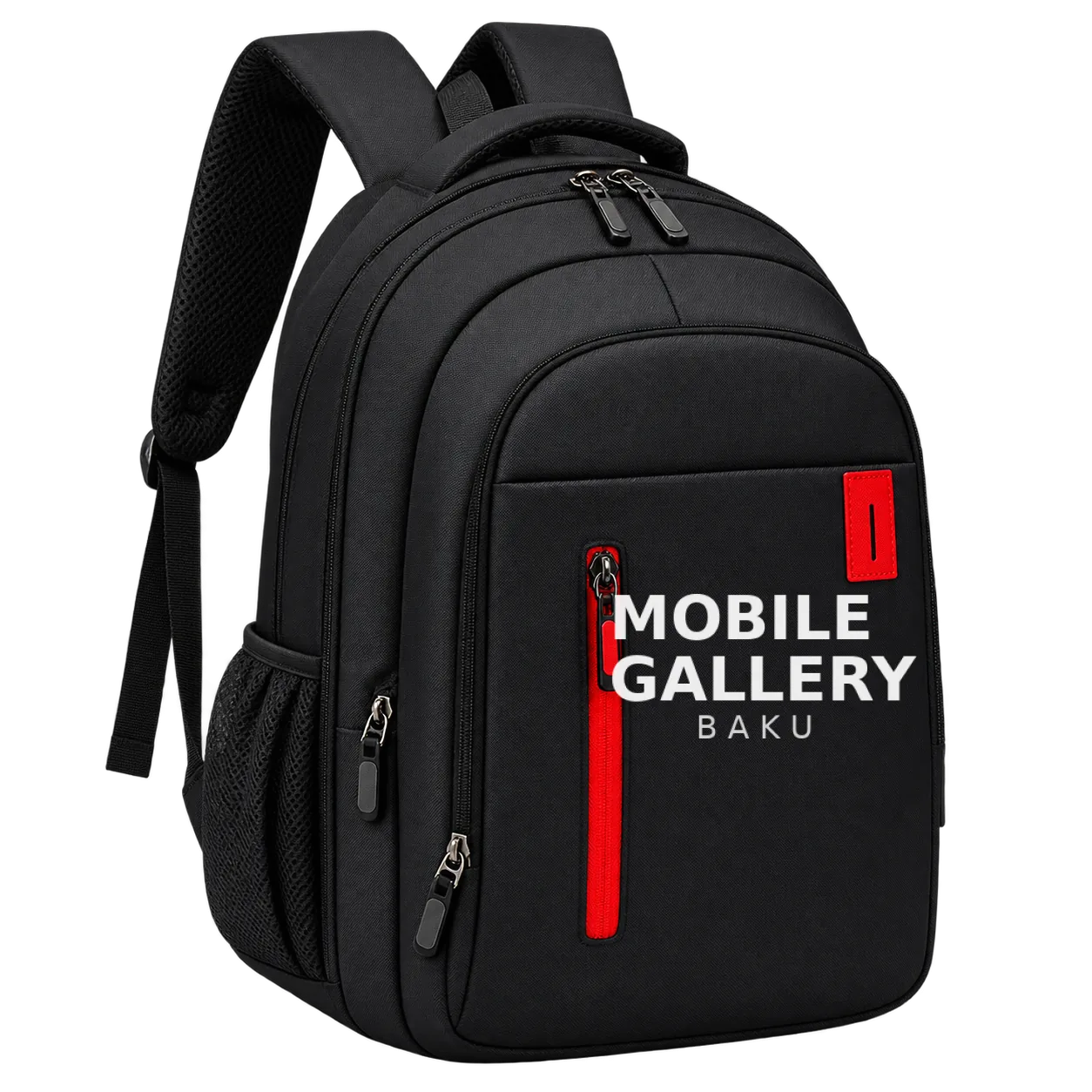 Çanta 20837 Backpack Black-Red