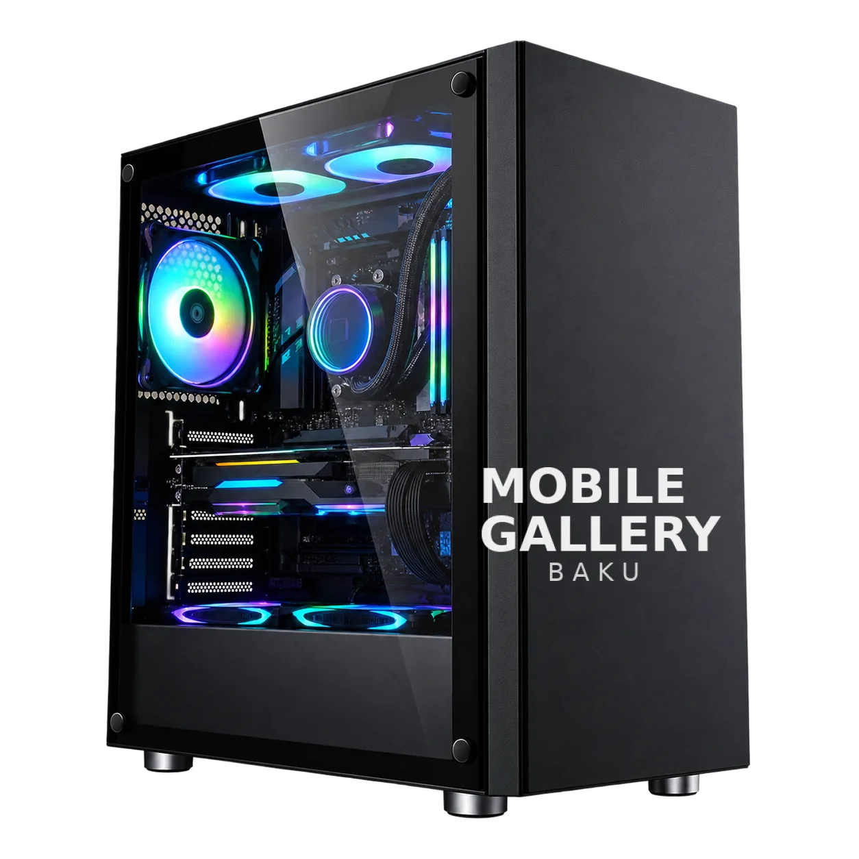 LC-610 Pro ATX Gaming Case Black