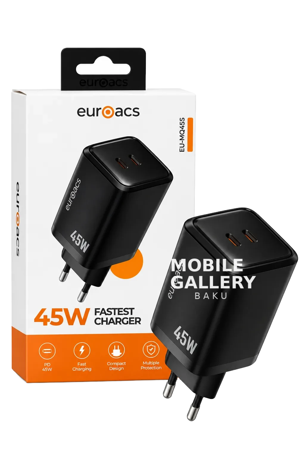 Euroacs 45W Fastest Charger
