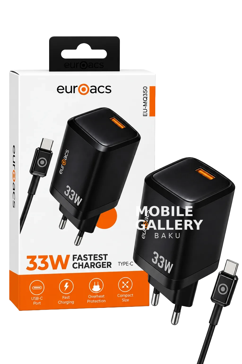 Euroacs 33W Fastest Charger