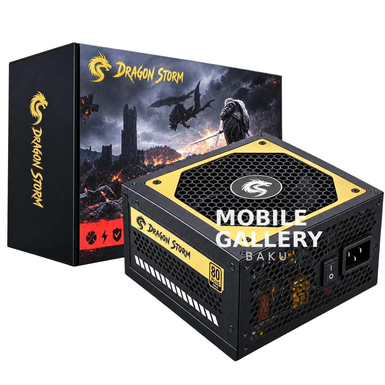 Dragon Storm 750W 80+ Gold Power Supply