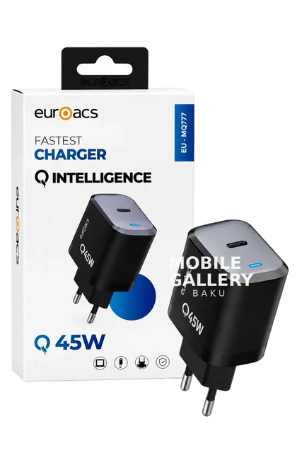 Euroacs 45W Fastest Charger Intelligence