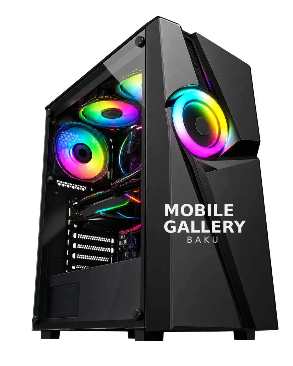 Ruix Storm ATX Gaming Case Black