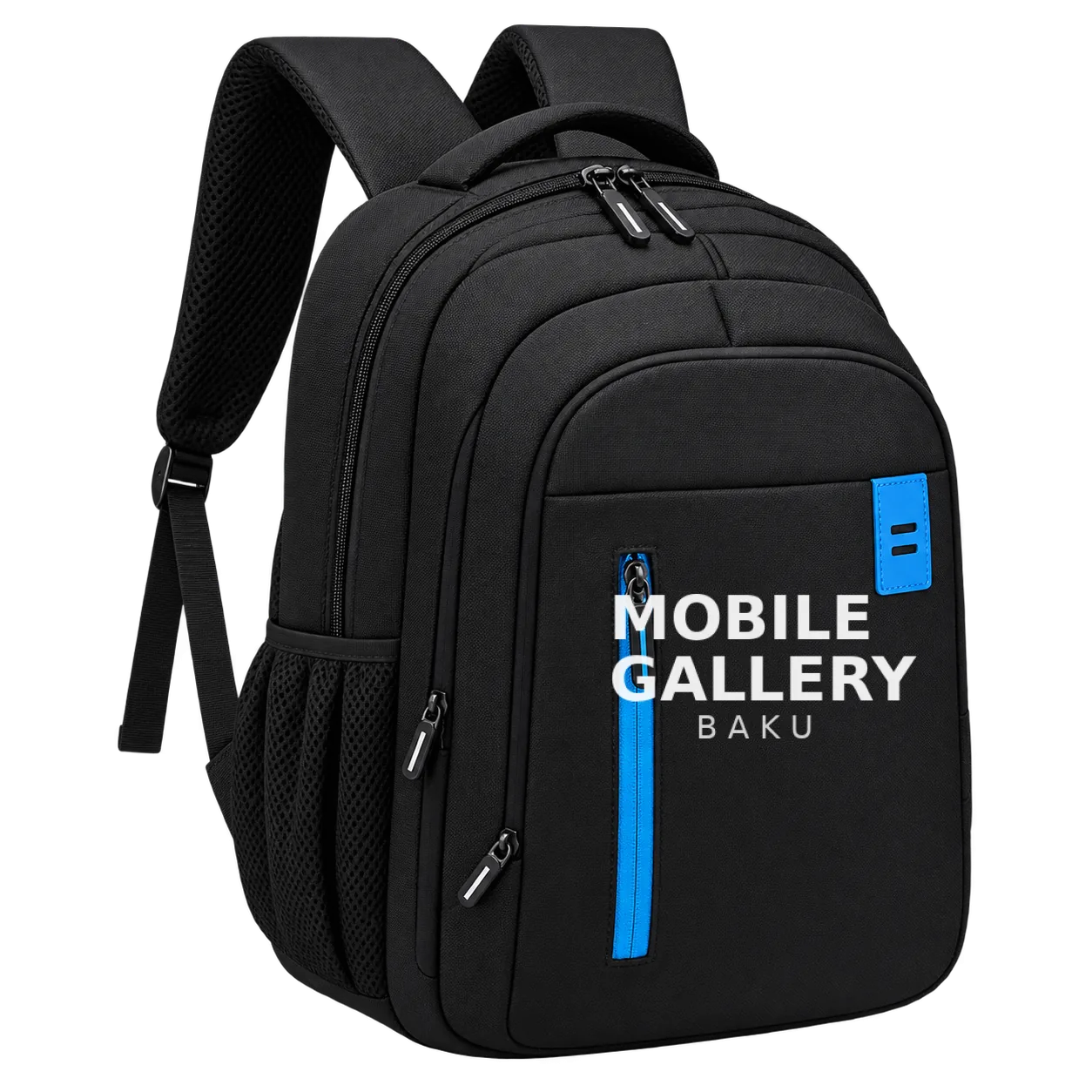 Çanta 20837 Backpack Black-Blue