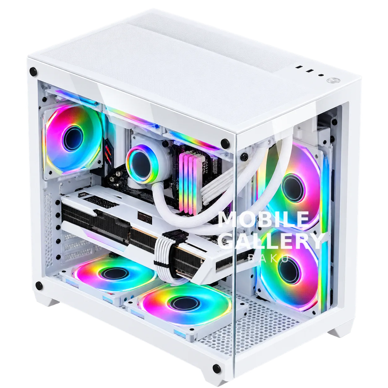 LC-20 M-ATX Aquarium Case White