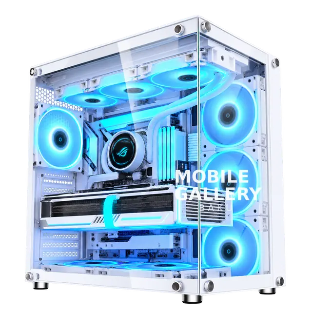 UFO-2 ATX Aquarium Case White