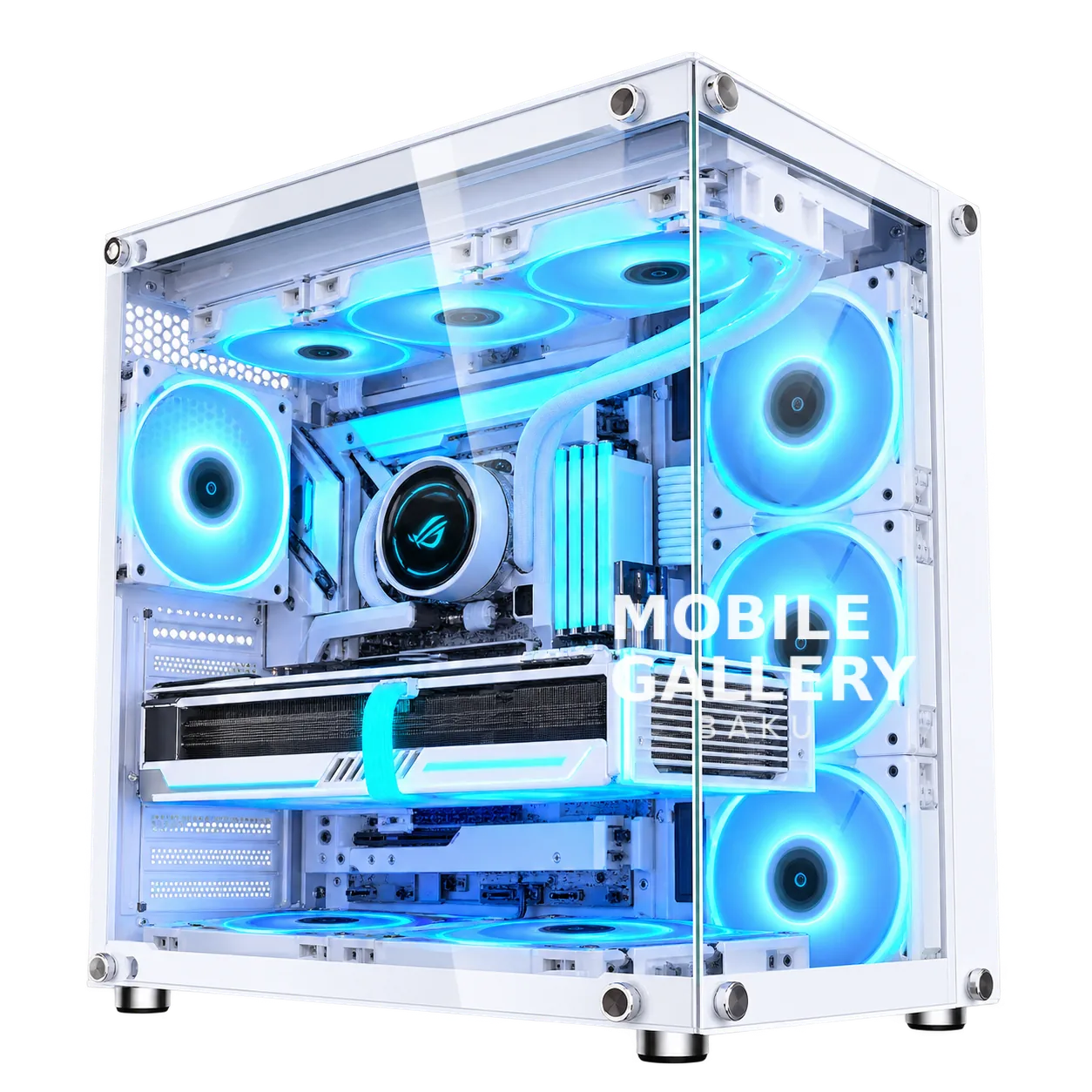 UFO-2 ATX Aquarium Case White
