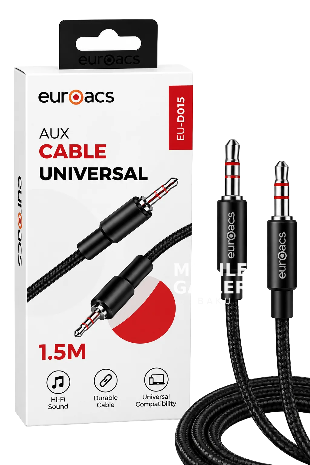 Euroacs Aux Cable Universal 1.5M
