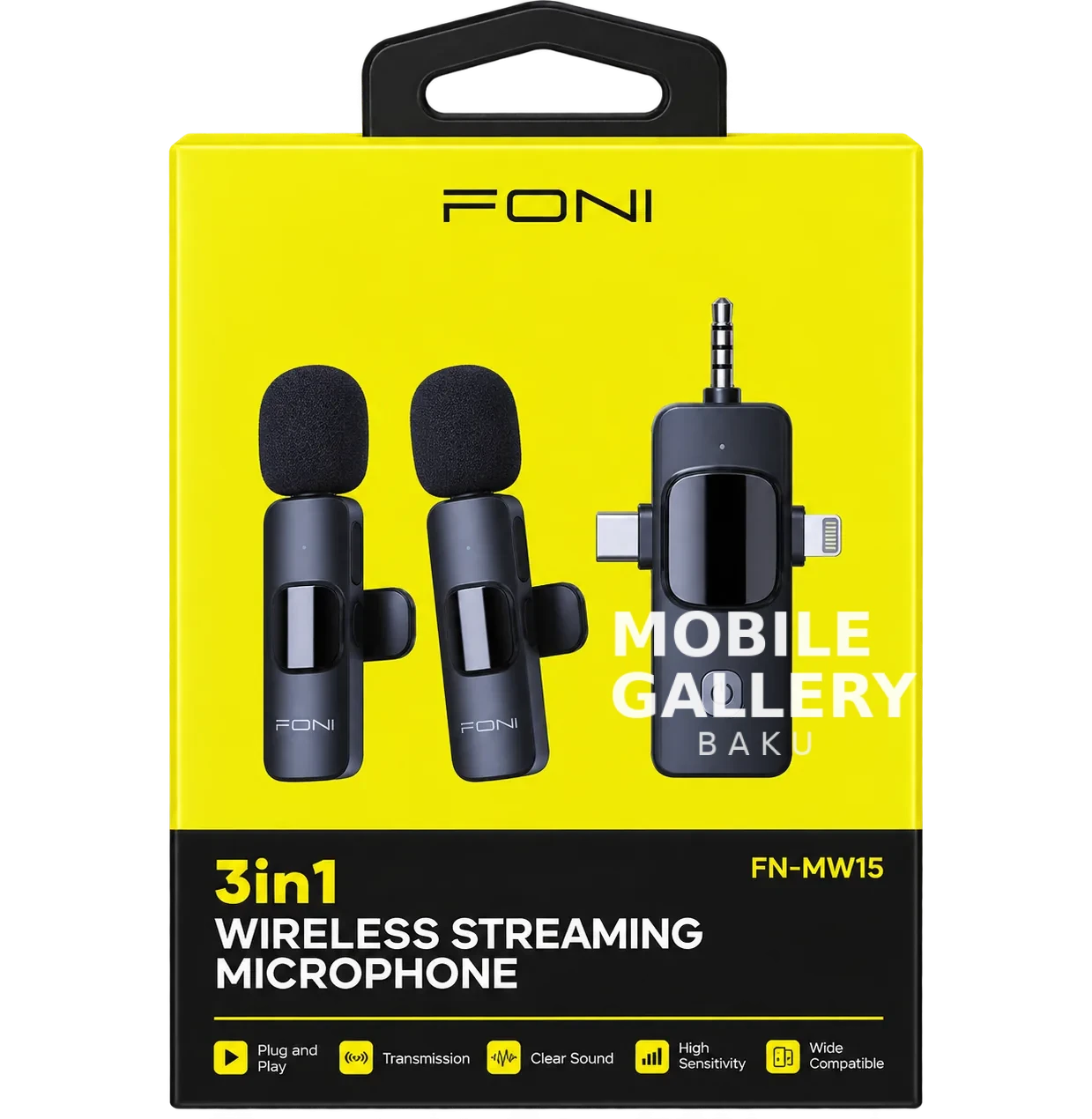 Foni 3in1 Wireless Streaming Microphone