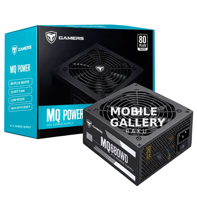 Gamers MQ680WD 80+ Gaming Power Supply