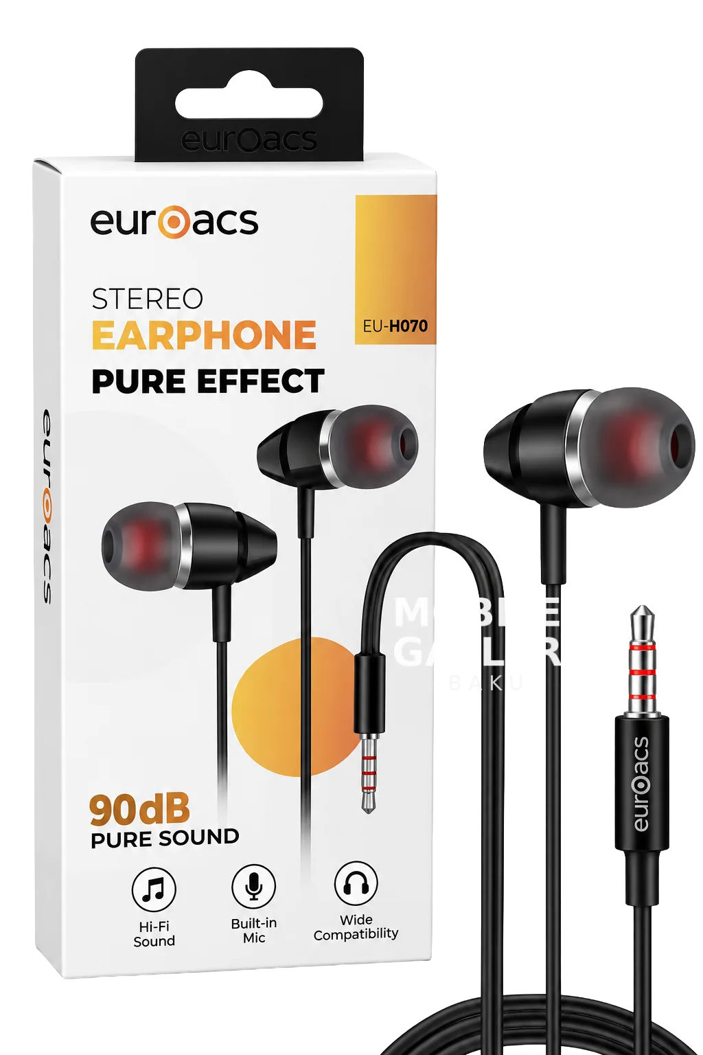 Euroacs Stereo Earphone Pure Effect