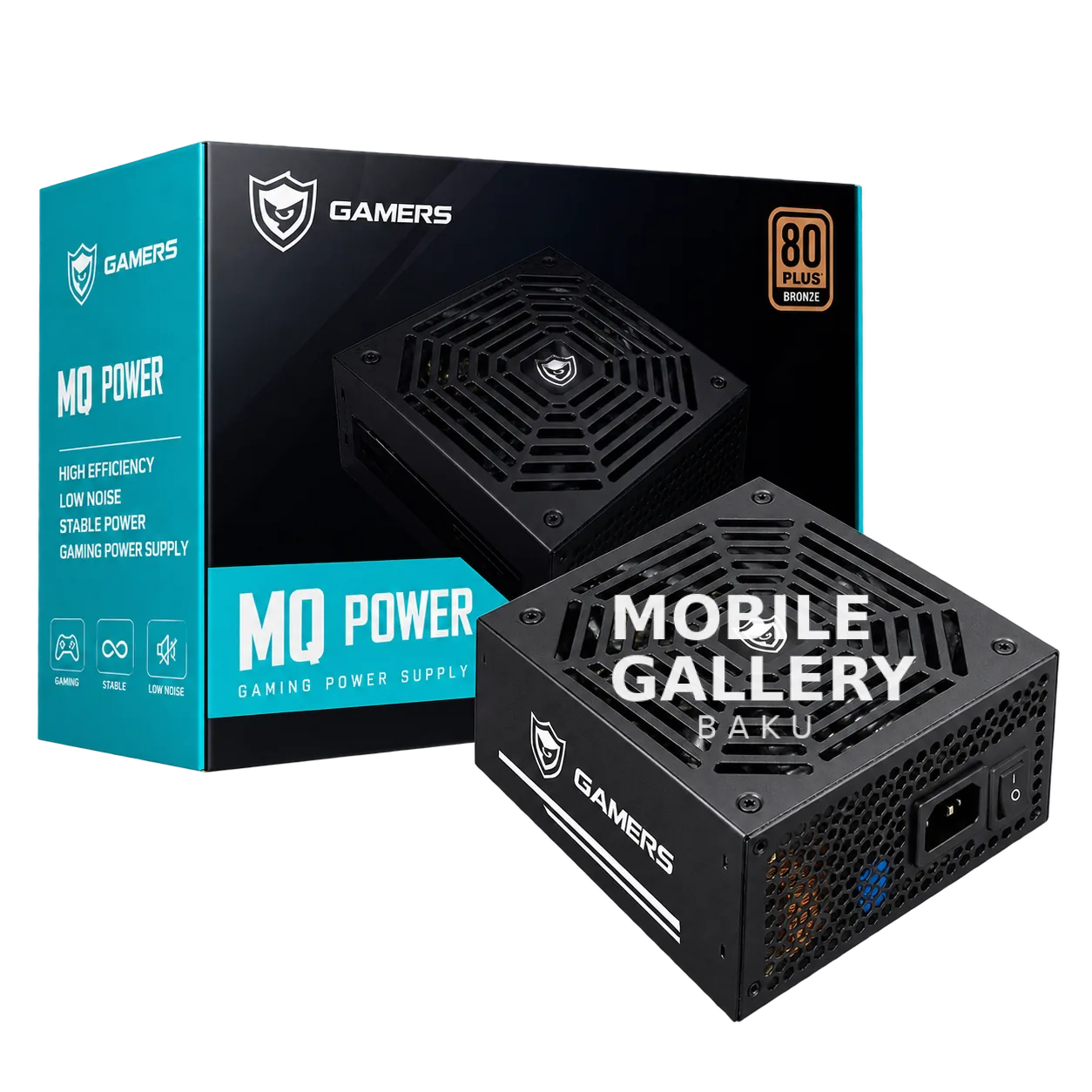 Gamers MQ780WD 700W 80+ Gaming Power Supply