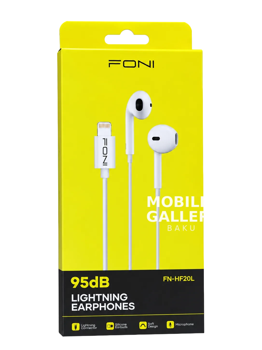 Foni 95 db Lightning earphones
