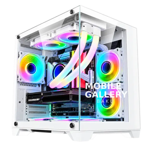 LC-10 M-ATX Aquarium Case White