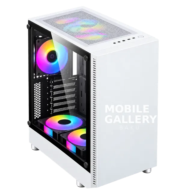 LC-610 Pro ATX Gaming Case White