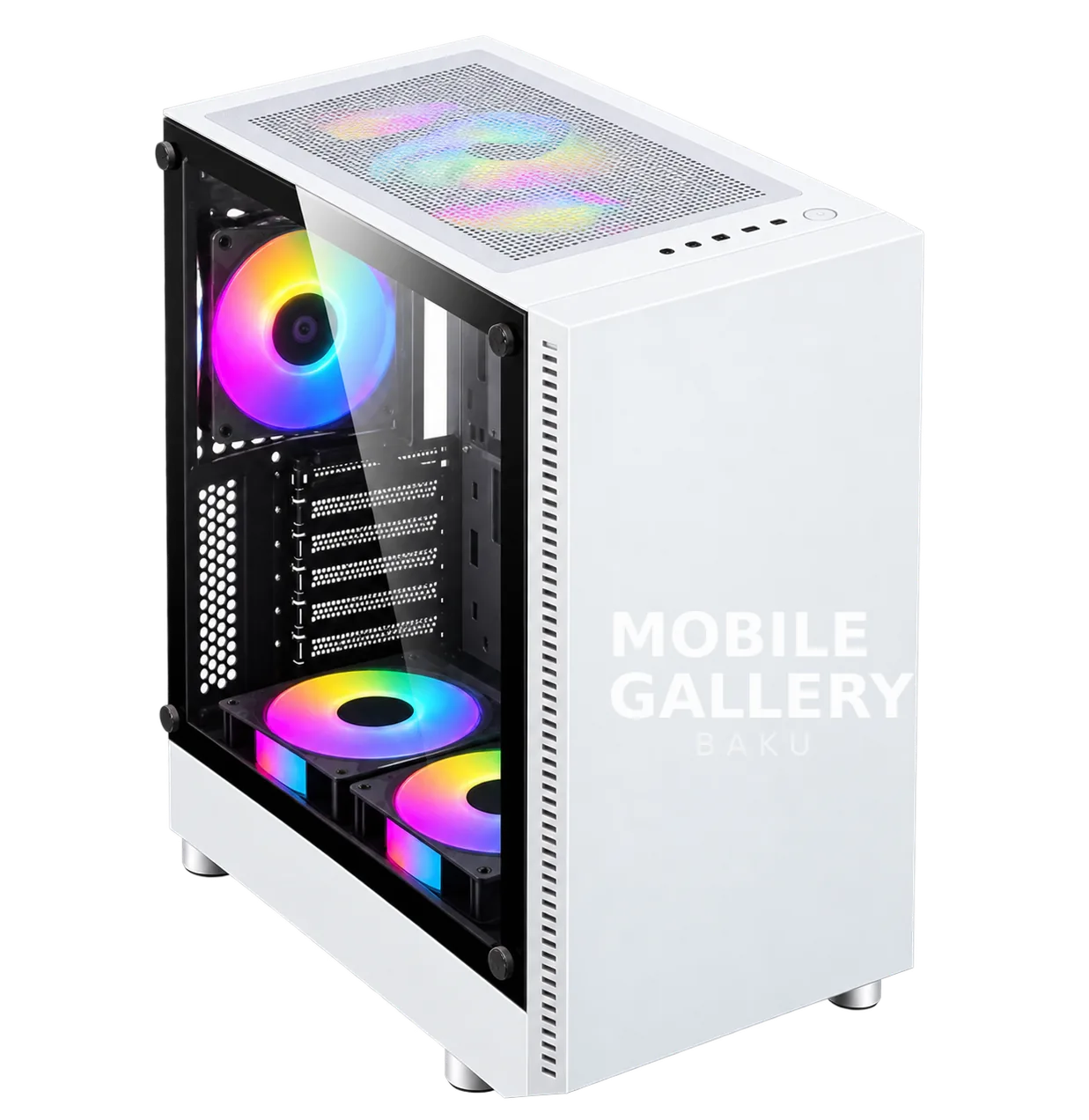 LC-610 Pro ATX Gaming Case White