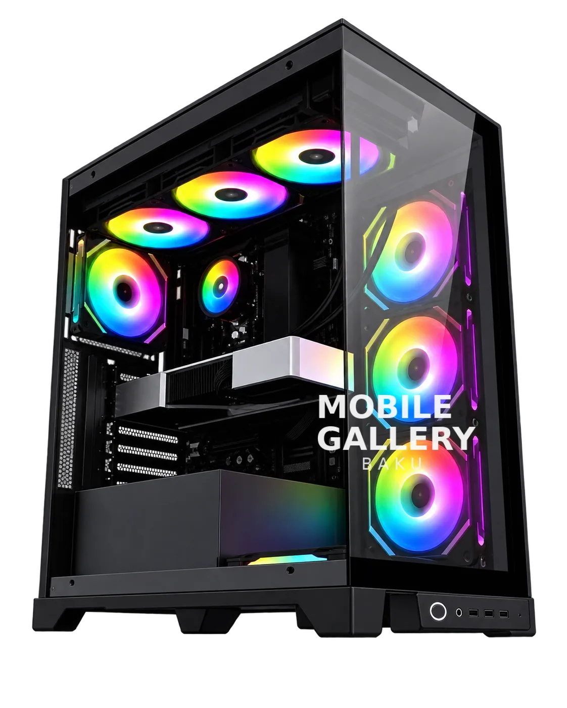 LC-90 Pro ATX Aquarium Case Black