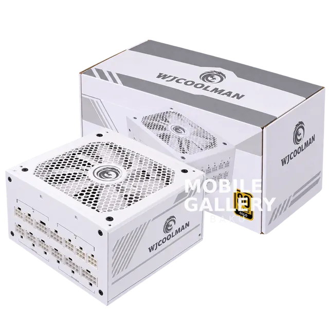 WJCoolman G1 850W 80+ Gold Power Supply White