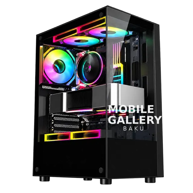 Ruix SE ATX Aquarium Case Black