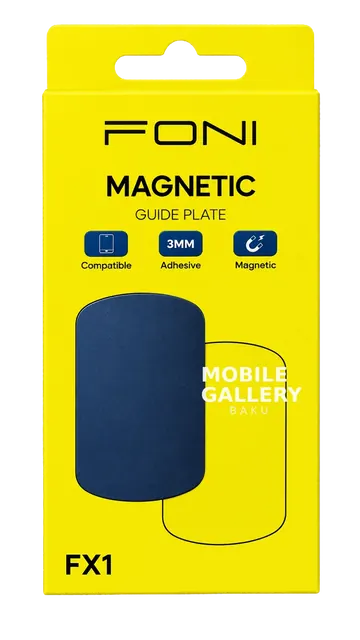 Foni magnetic guide plate