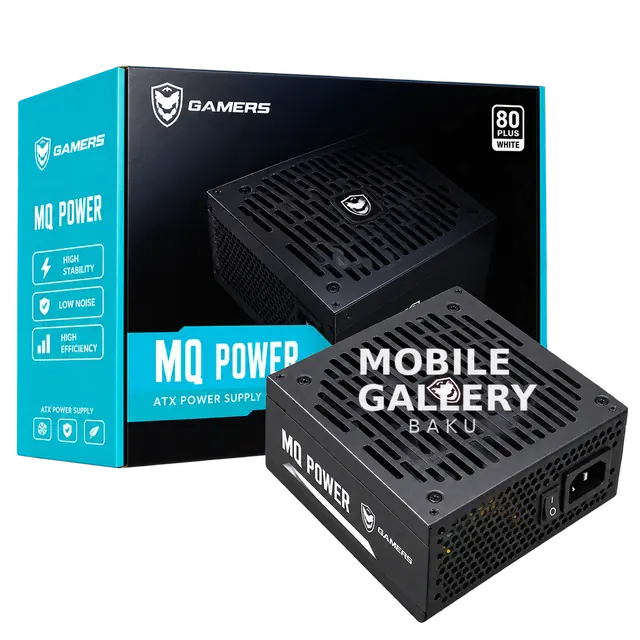 Gamers MQ880WD 800W 80+ Gaming Power Supply