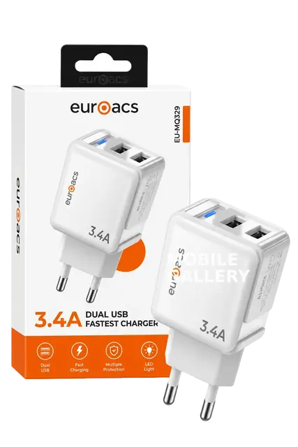 Euroacs Dual Usb Charger