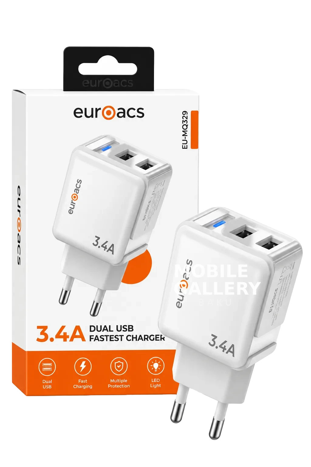 Euroacs Dual Usb Charger