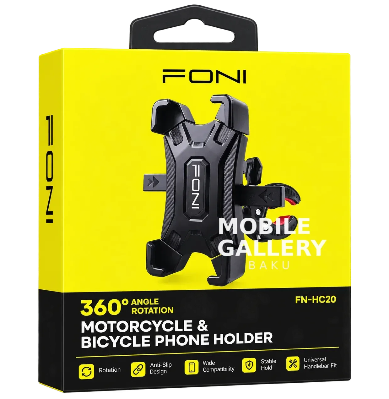 Foni Motorcycle and Bicycle Phone Holder