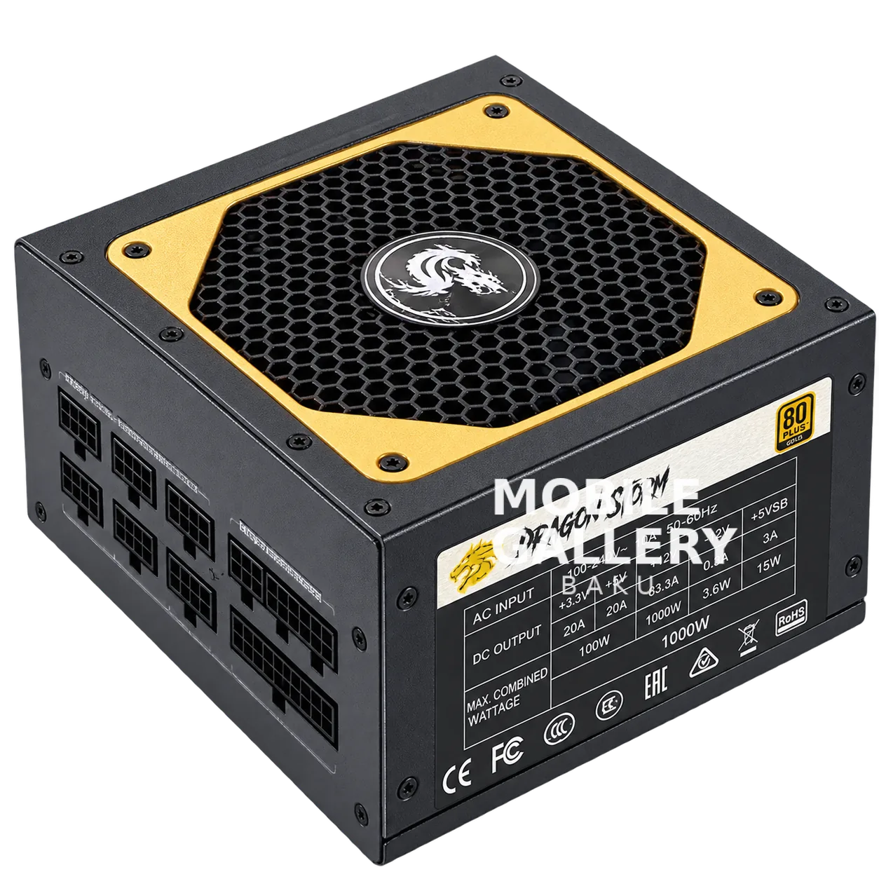 Dragon Storm 1000W 80+ Gold Power Supply