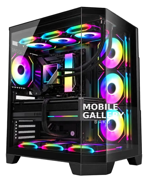 Ruix Ultra Pro OV303 Aquarium ATX Case Black