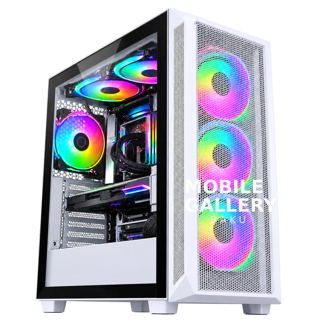 WJCoolman Widebody E-ATX Gaming Case White
